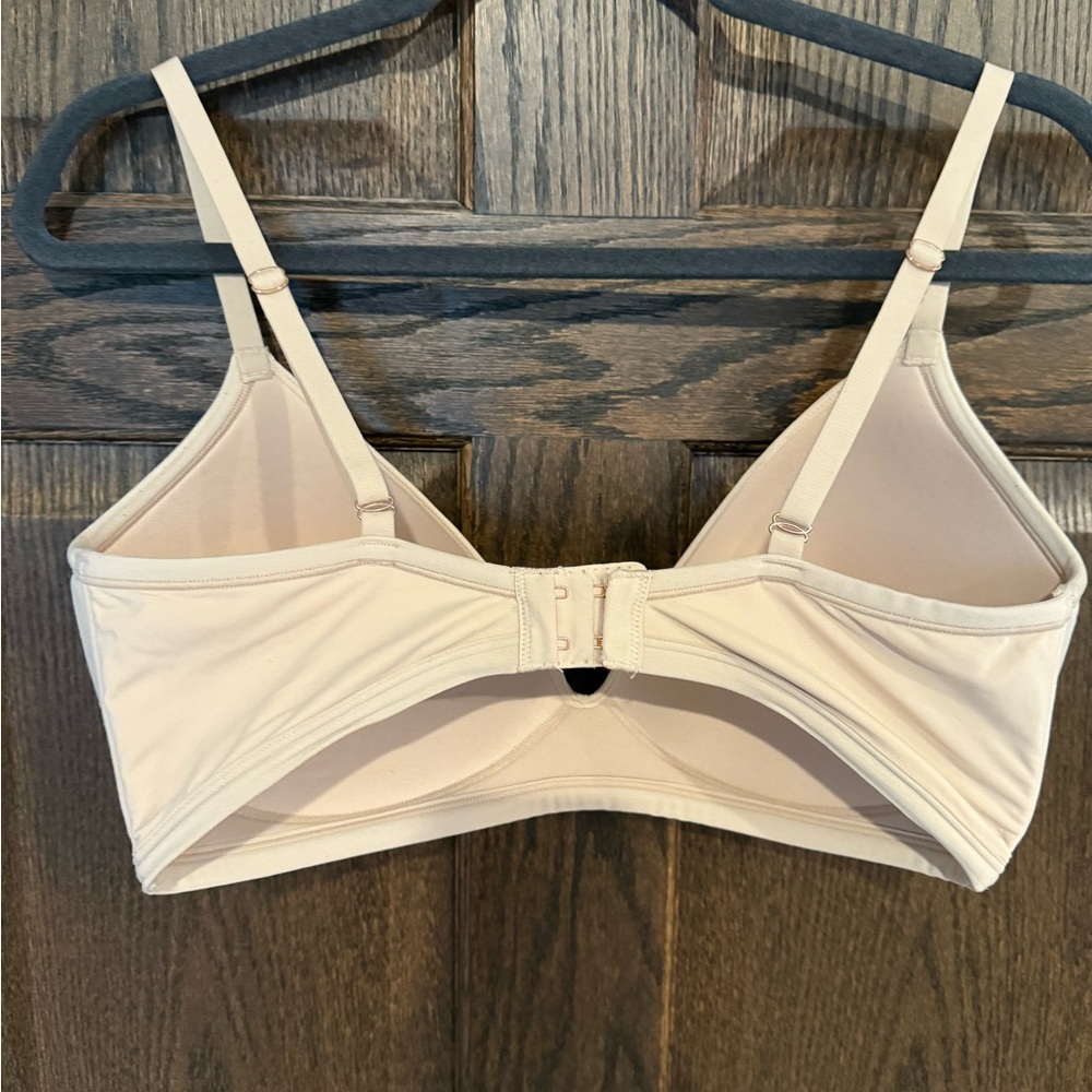 Skarlett Blue Prestige Wireless Push Up Bra size 36DD in cashmere - Picture 11 of 12